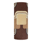 Sessile lampshade H78 D30 - retro 1970s fabric