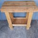 Workbench 90cm old solid wood