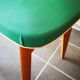 Lot de 4 chaises esprit art déco 1950