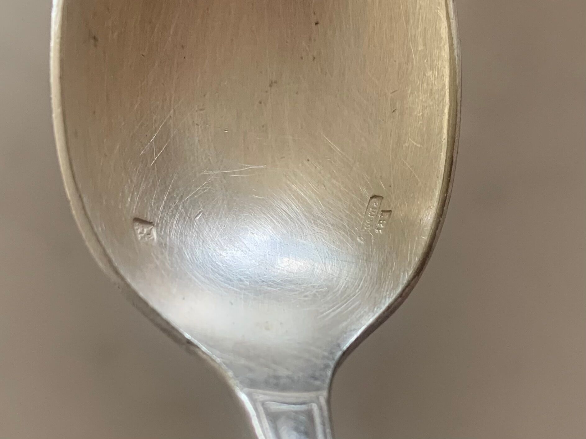 Set of 6 small spoons