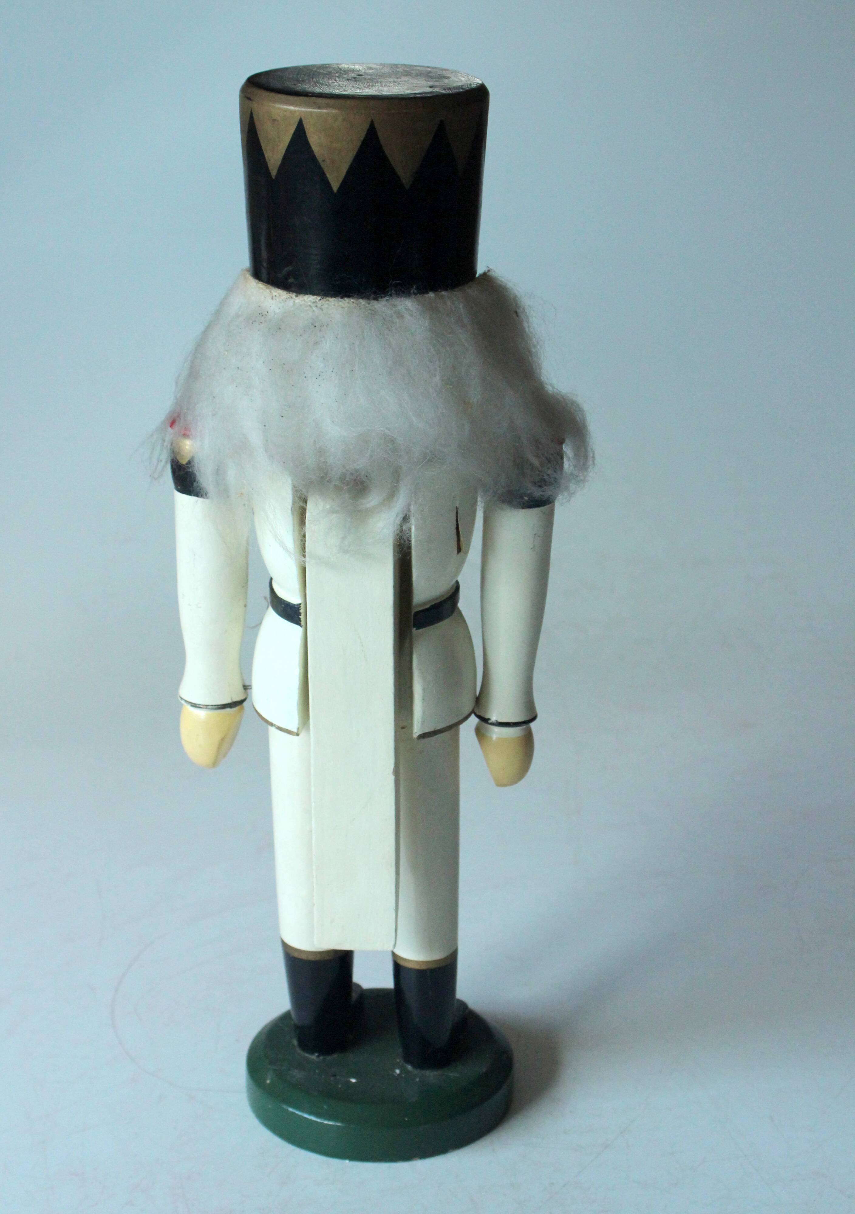 Wooden nutcracker, vintage from the 1970s