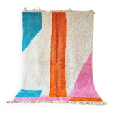 Tapis en laine pure fait main taille 100 x 200 cm