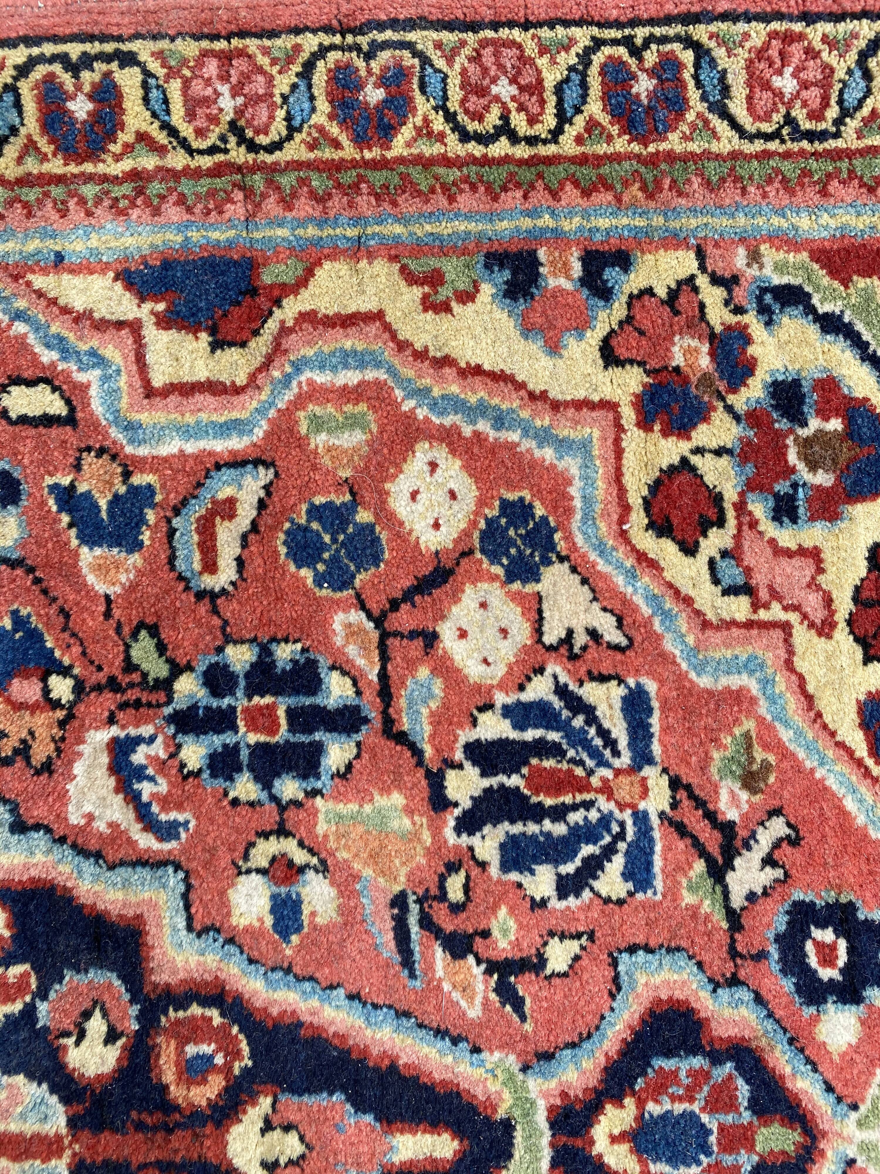 Persian carpet Sarogh handmade 57x84 cm
