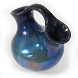 Blue double vase