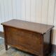 Old wooden presbytery chest