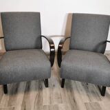 Armchairs by Jindrich Halabala, 1940s, Set of 2