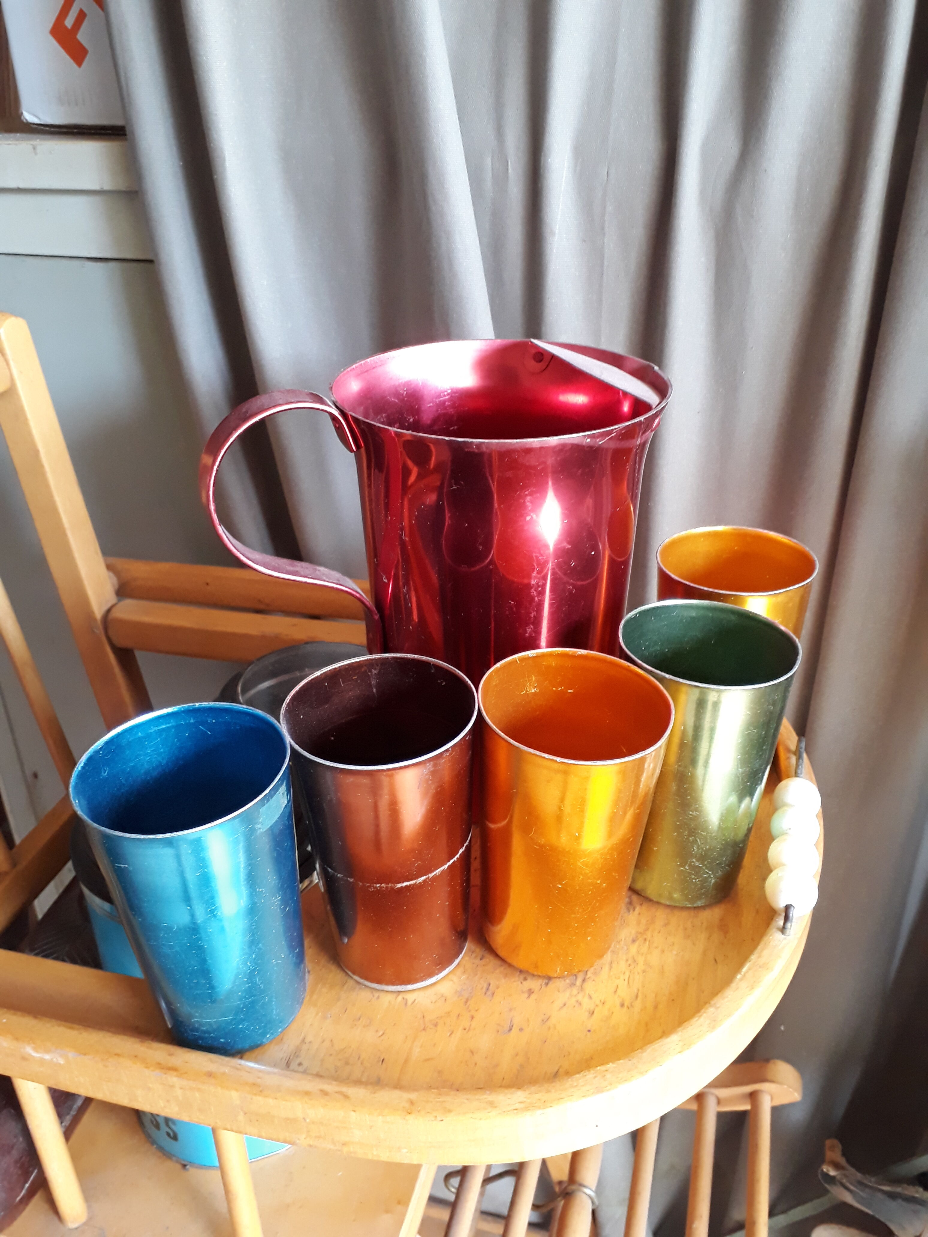 Pitcher and glasses  1960