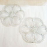 Pair of oyster plates