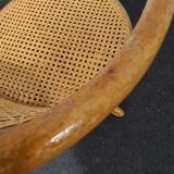 Vintage bentwood swivel chair.