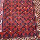 19th century Afghan Hatchlou tribal antique rug 131x140 cm