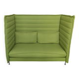 Alcove Highback sofa by the Bouroullec brothers, published by Vitra. 2/3 seater.
