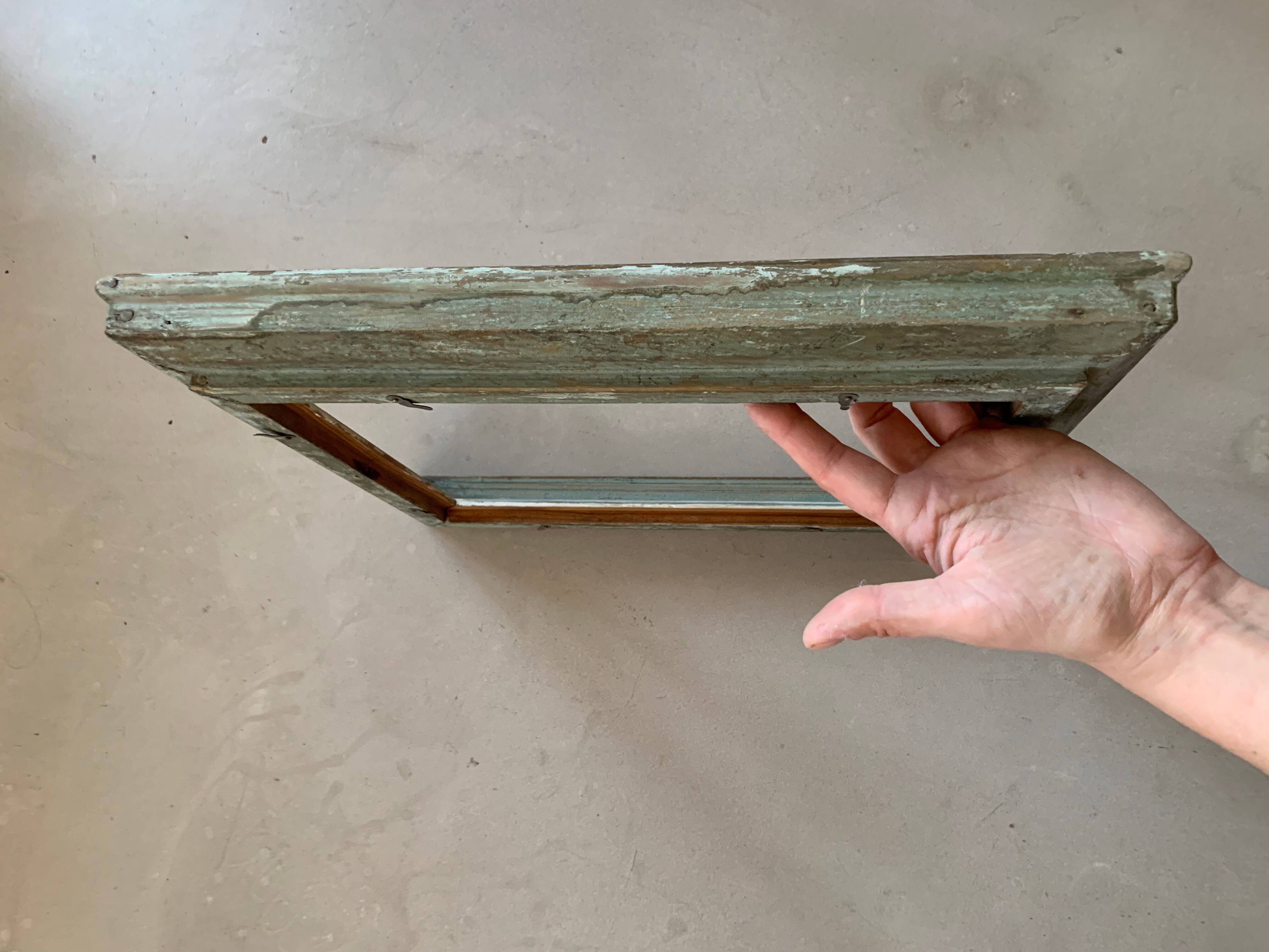 Old gilded bronze frame