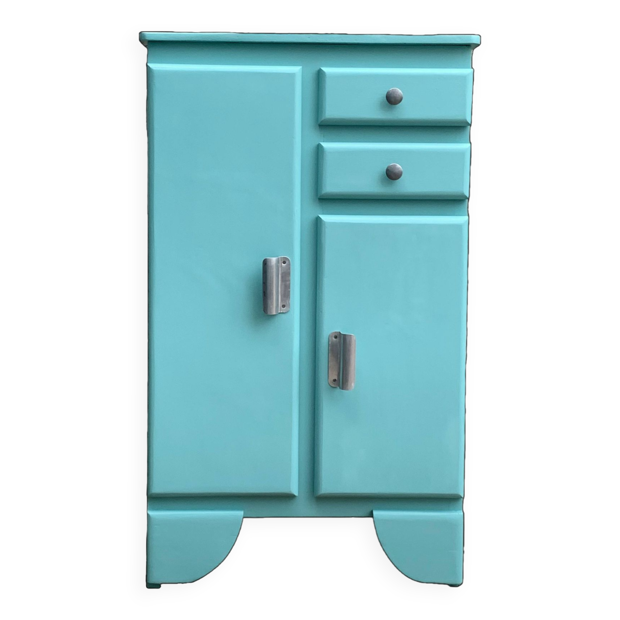Mado turquoise sideboard vintage 1950
