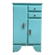 Mado turquoise sideboard vintage 1950