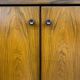 Meuble vintage en bois / meuble bar / vitrine