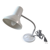 Vintage grey metal desk lamp