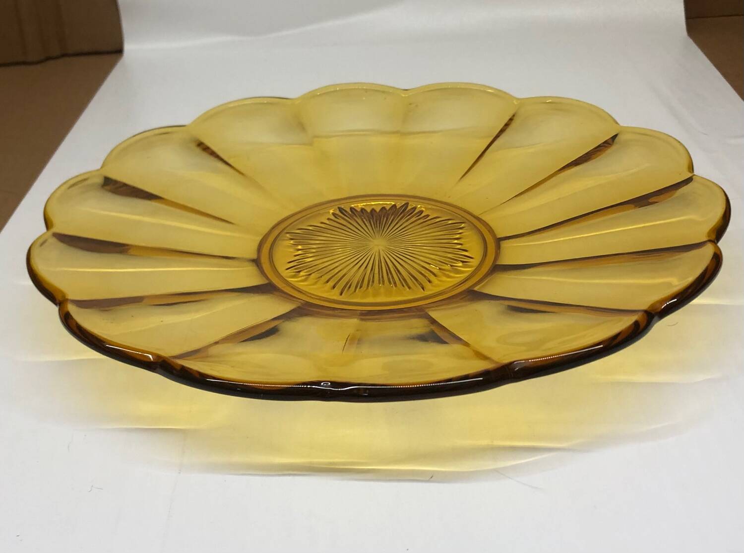 Luxval art deco dish from Val Saint Lambert