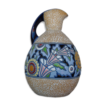 Vase art deco Amphora ceramic pitcher
