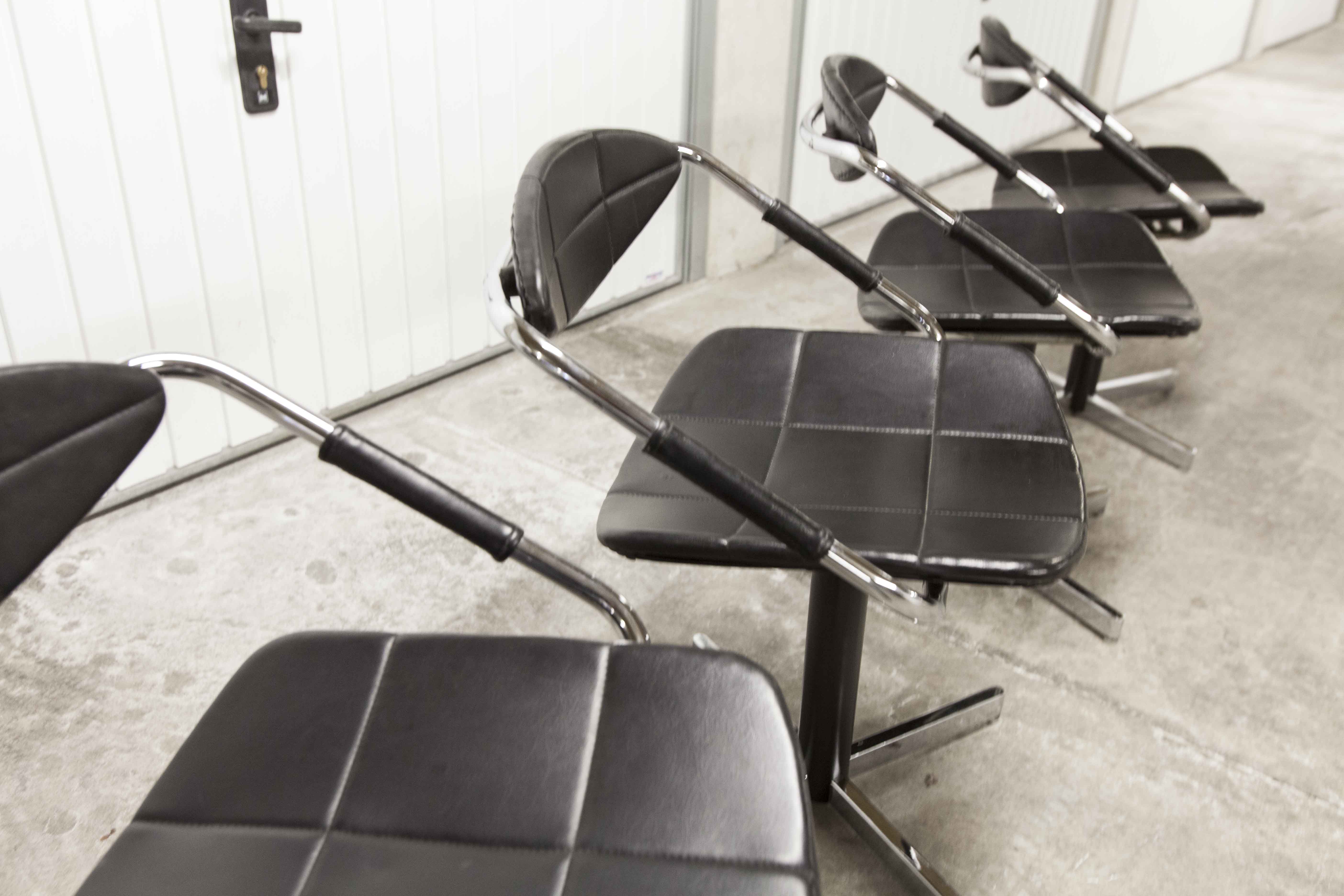 Set of 4 chairs armchairs Steiner model unesco 1962