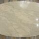 Oval coffee table in Italian-designed marble from the 1970s