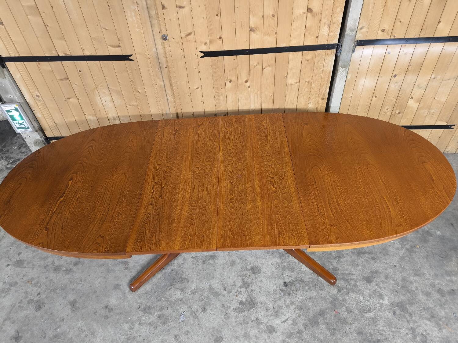 Vintage Baumann oval table