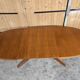 Table ovale Baumann vintage