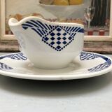 Saucière signed Moulin des Loups Hamage Orchies Nord France model Pantin