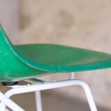 12 Vintage DSX Chairs Fiberglass Charles and Ray Eames / Herman Miller 1960'
