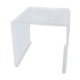 Plexiglas side table 40 x 40 x 40