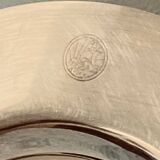 Petrossian silver-plated metal dish, hallmarked, France