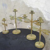 Dragonflies candlesticks