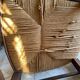 Straw armchair