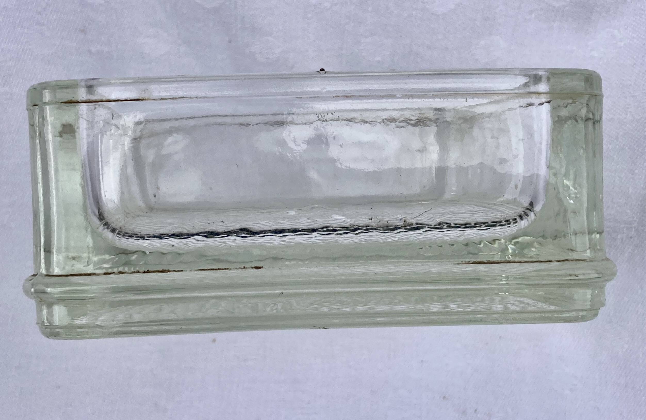 Lumax - glass pocket emptier - 12 x 12 cm - le corbusier charlotte perriand