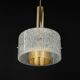 Large Murano hanging lamp by Hillebrand, 1970s