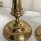 2 bronze candlesticks