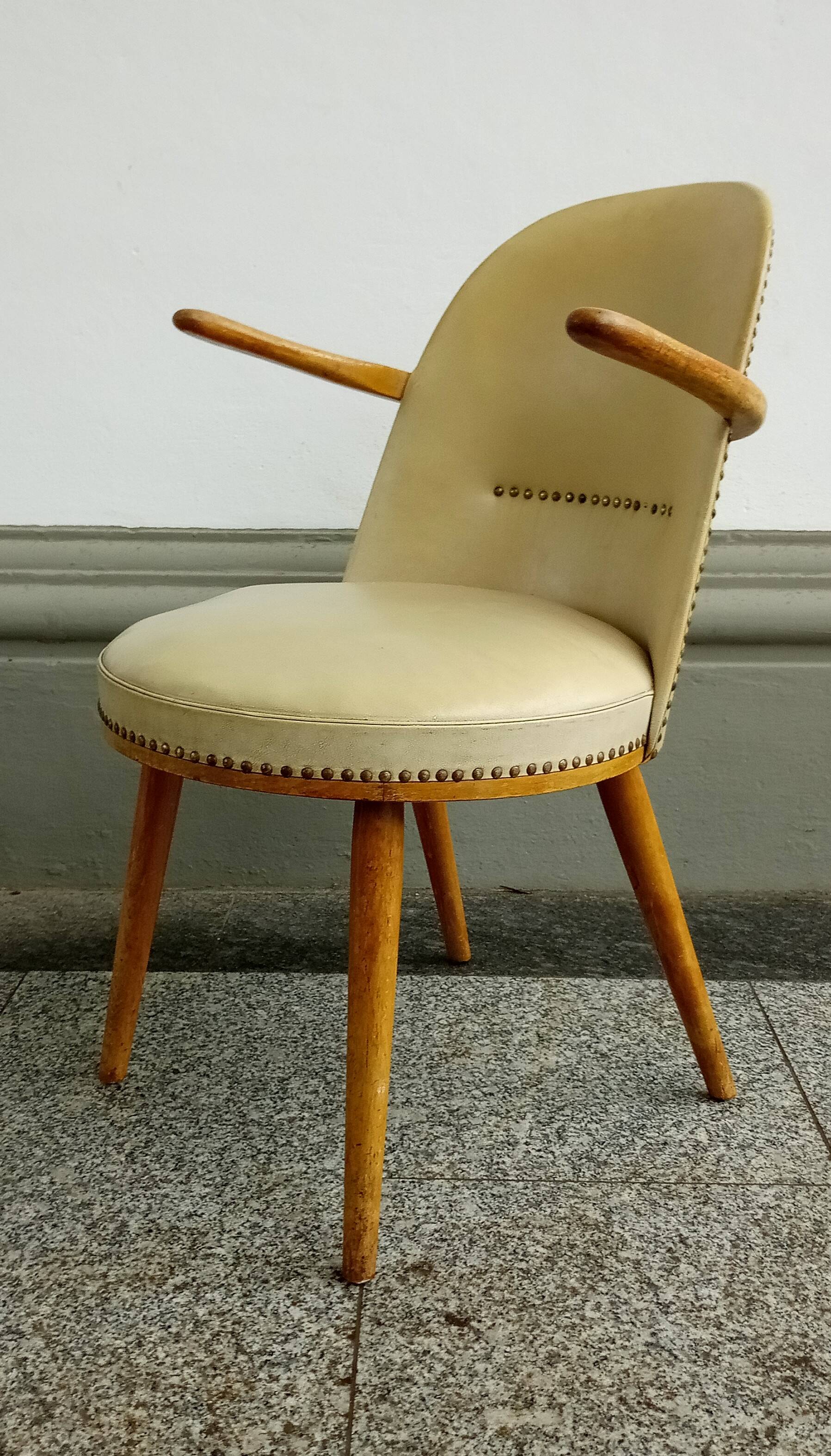 Midcentury armchair attributed by Thonet