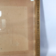 Old frame wood stucco gilding original 67x42 foliage 63x38 cm + glass SB
