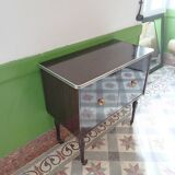 Lacquered wood bar cabinet, 1960s/1970s