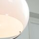 White Space Age Jolly Pendant Lamp from Guzzini, 60s