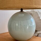 Porcelain lamp signed