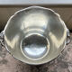 Two silver metal ice buckets hallmarked around 1900