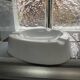 Cendrier opaline  vintage
