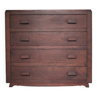 Commode vintage, commode bois reconstruction, meuble de rangement