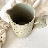 Pyreted stoneware pitcher