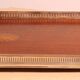 19th century silver-plated metal and mahogany tray