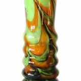 Opaline Florence vase by Carlo Moretti 70s, Italy