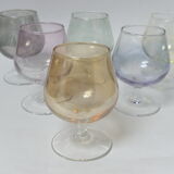6 Luminarc cognac glasses