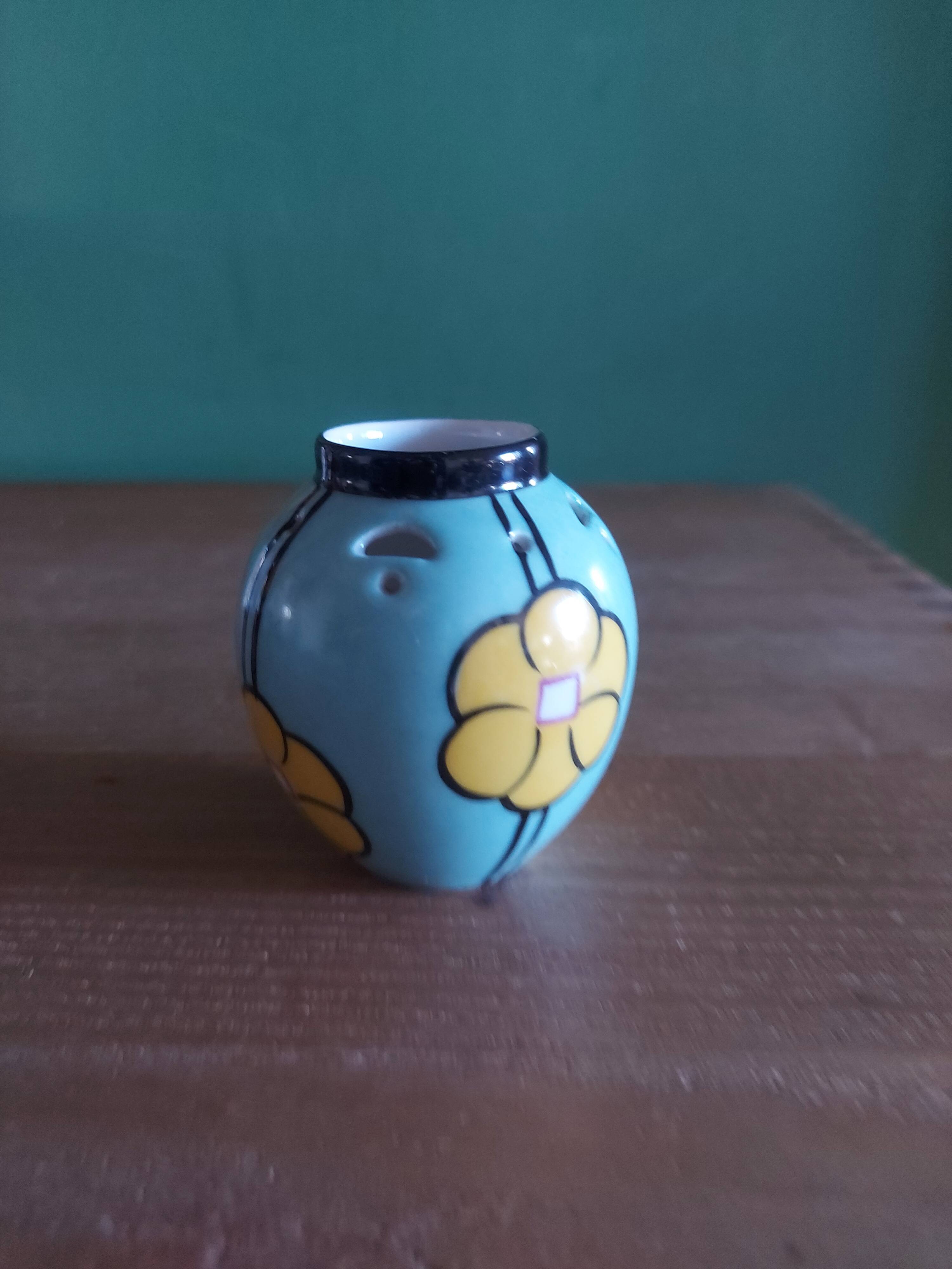 Art deco ceramic vase