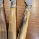 6 horn knives