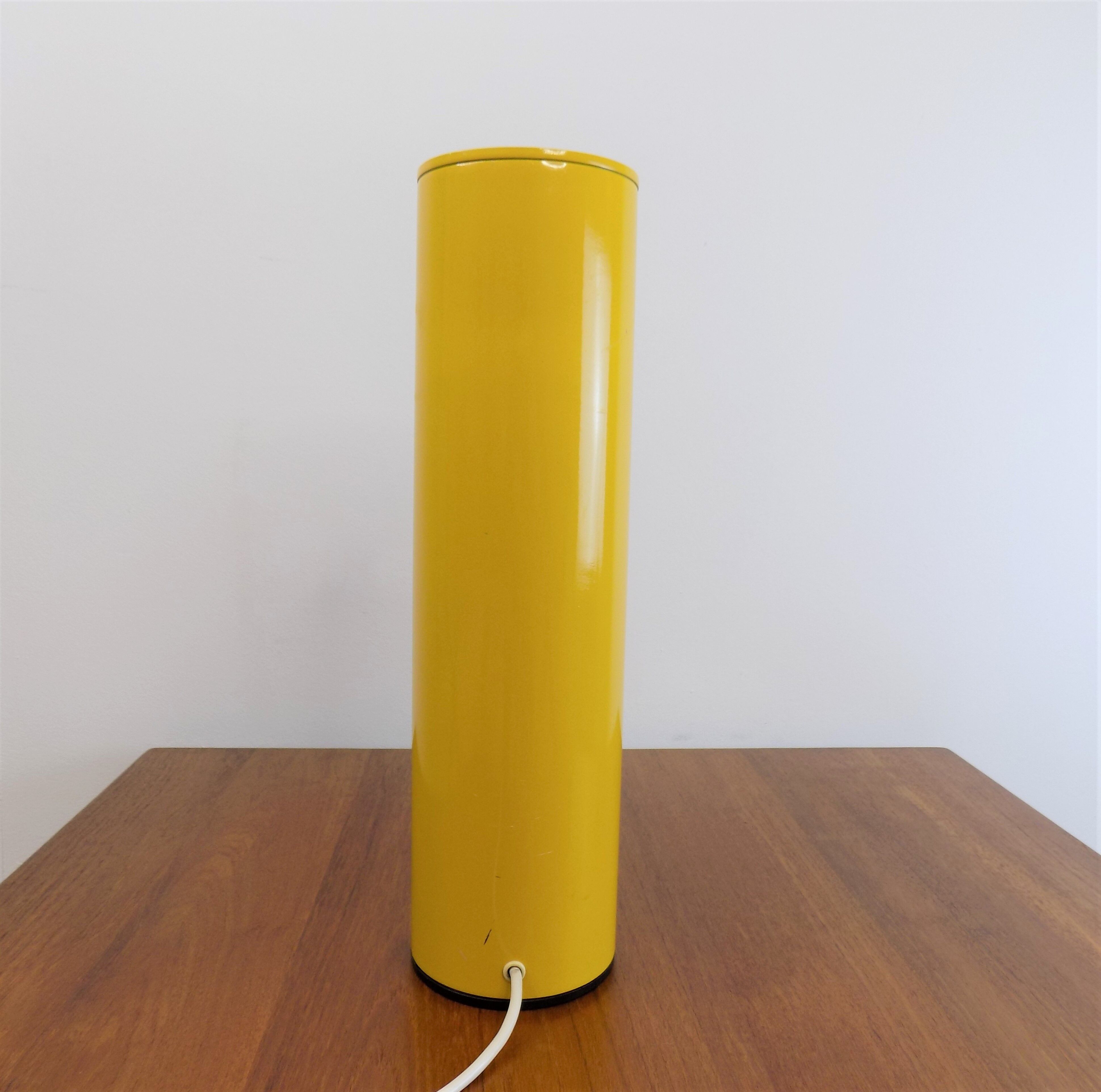 Hillebrand table lamp Cylinder 70s